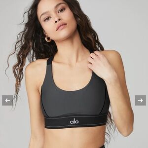 ALO Yoga Black Sports Bra